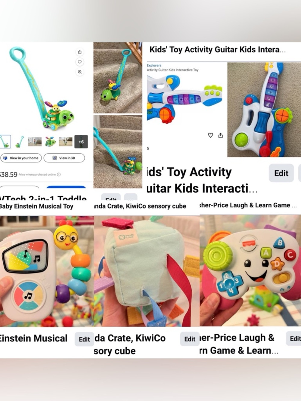 Baby toy bundle lot